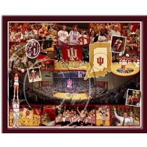  Indiana University Basketball Collage Print: Sports 