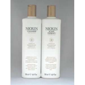    Nioxin System 3 Cleanser and Scalp Therapy 16.9oz Set Beauty