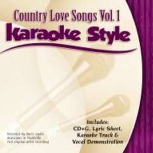  Daywind Karaoke Style CDG #1359   Country Love Songs Vol.1 