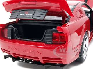 2007 SALEEN MUSTANG S281 EXTREME RED 1:18 AUTOART  