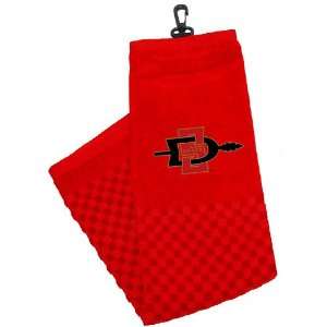   Diego State Aztecs Embroidered Towel from Team Golf: Sports & Outdoors