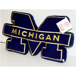  Michigan Wolverines NCAA Mascot Pillow: Sports & Outdoors