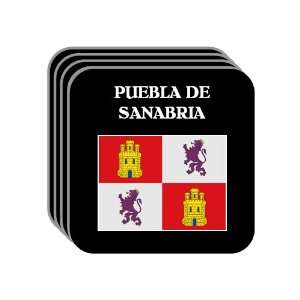 Castilla y Leon   PUEBLA DE SANABRIA Set of 4 Mini Mousepad Coasters