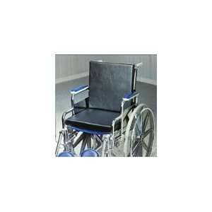  Solid Back Insert Wheelchair Cushion 18x16x1 1/4 with 