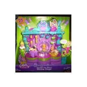  Polly Pocket Dazzlin Pet Show Divine Dogs: Toys & Games