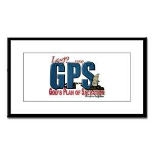   Framed Print Lost Use GPS Gods Plan of Salvation 