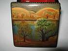 RUSSIA FEDOSKINO LACQUER BOX SEA 1979 SIGNED CERTIFIED  
