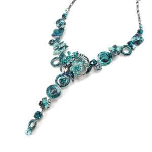 Necklace french touch Monica blue / turquoise / turquoise / blue 
