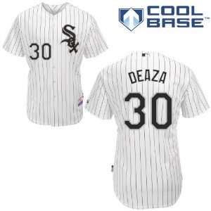  Alejandro Deaza Chicago White Sox Authentic Home Cool Base 