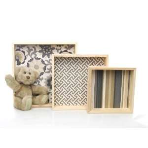  Grayson Wall Hanging   Cube Wall Art with Bear