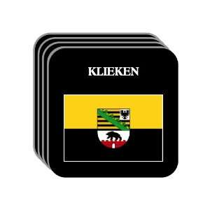  Saxony Anhalt   KLIEKEN Set of 4 Mini Mousepad Coasters 