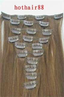 Popular Color10pcs22120g Human Hair Clip In Extension  