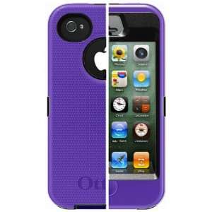  Otterbox Iphone 4 4s Defender Series Purple/black Otter 