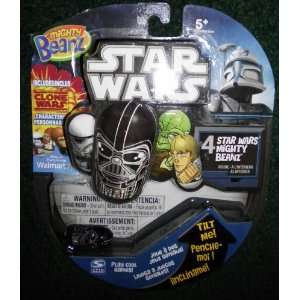   WARS PACK WITH #4 DARTH VADER BEAN VISIBLE IN FRONT Toys & Games