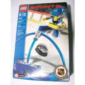  Lego Sports   Blue Player and Goal Toys & Games