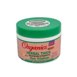  Organics Herbal Thick Maximum Strength Hair Vitalizer 7oz Beauty