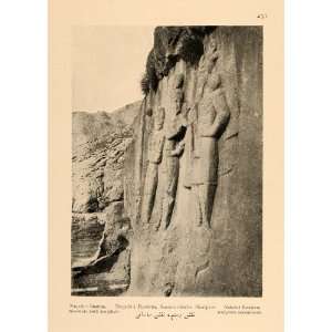  1926 Reliefs Sculpture Naqsh e Rustam Iran Persia Print 