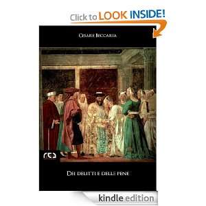 Dei delitti e delle pene (Italian Edition) Cesare Beccaria  
