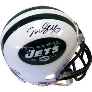  Mark Sanchez New York Jets Autographed Mini Helmet Coa 