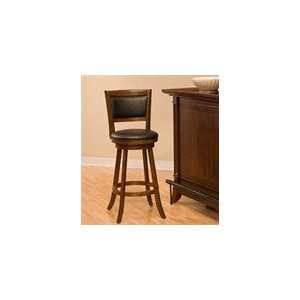  Hillsdale Dennery Swivel Counter Stool Cherry: Home 
