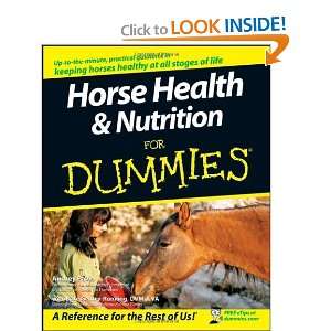  Horse Health & Nutrition For Dummies [Paperback] Audrey Pavia Books