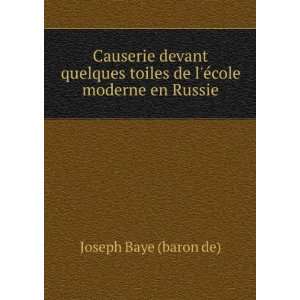   De LÃ©cole Moderne En Russie (French Edition): Joseph Baye: Books