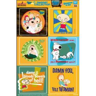  Family Guy Griffin Family Group Magnet Collection   Set of 