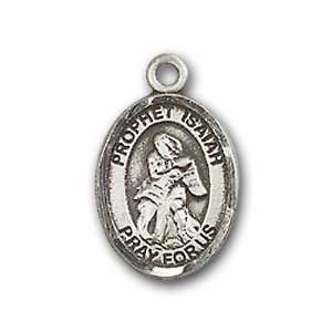   Baby Child or Lapel Badge Medal with St. Isaiah Charm and Baby Boots