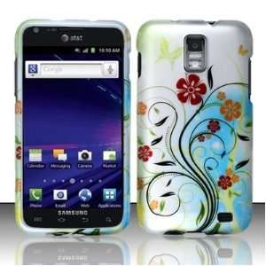  Samsung Galaxy S II Skyrocket i727 (AT&T) Rubberized Flowery Design 