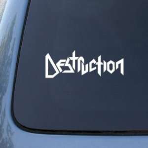 Destruction   Car, Truck, Notebook, Vinyl Decal Sticker #2390  Vinyl 