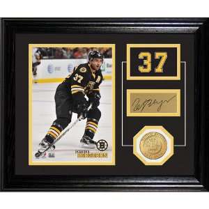   Boston Bruins Patrice Bergeron Framed Photomint Sports Collectibles