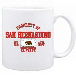 New  Property Of San Bernardino / Athl Dept  California Mug Usa City 