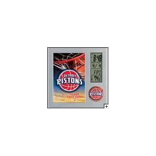  NBA Detroit Pistons Team Desk Clock **