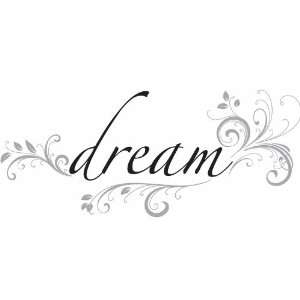  Dream Wall Pops Phrase Wall Decal: Home Improvement