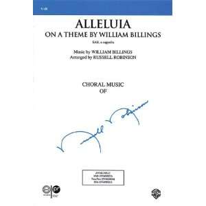  by William Billings) Choral Octavo Choir Music by William Billings 