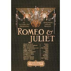 Romeo & Juliet 20x30 poster