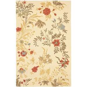  Safavieh Blossom Collection BLM916A Handmade Beige and 
