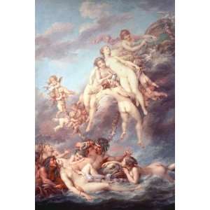   Charlier   Birth Of Venus (after Boucher)   Canvas