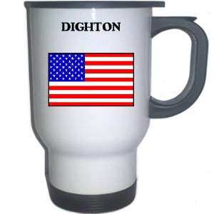  US Flag   Dighton, Massachusetts (MA) White Stainless 