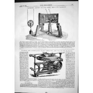  Engineering 1880 Bowker Boiler Shell Drilling Machine 