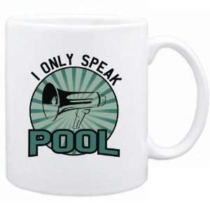  New  I Only Speak Pool  Mug Sports