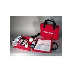  Standard Trainers First Aid Kit Red (case w/supplies 