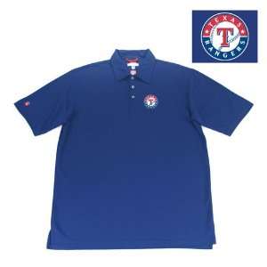  Texas Rangers MLB Excellence Polo Shirt (Dark Royal 