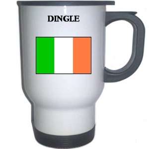  Ireland   DINGLE White Stainless Steel Mug Everything 
