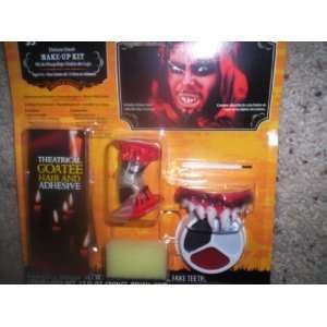  Deluxe Devil Make Up Kit/Halloween Devil Make Up 