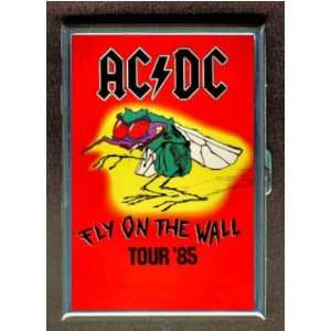  AC/DC 1985 FLY ON THE WALL CREDIT CARD CASE WALLET 