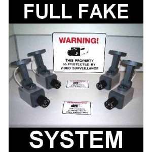  Fake Security Camera w/ Motion Detector: Home & Kitchen