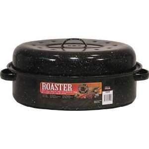 Roasting Pans  20 Lb. Oval Roaster with Lid  Kitchen 