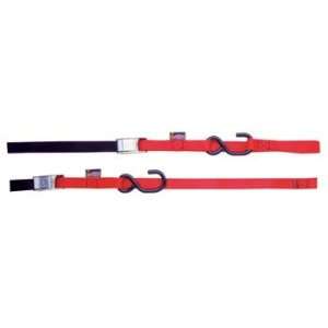  Oneal Soft Hook Tiedowns (ColorRed)