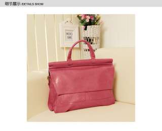   Handbag Hobo PU Leather Tote Retro Shoulder Bag Messenger Bag 2 Colors